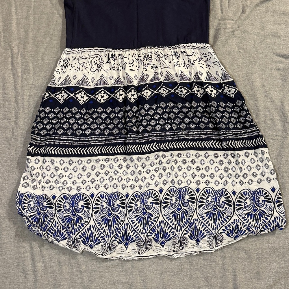 Roxy Dark Blue Ruched Top - Picture 8 of 8